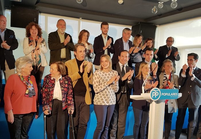 Andrade presenta su lista y su programa electoral con los que promete “despertar” a Getxo de su letargo