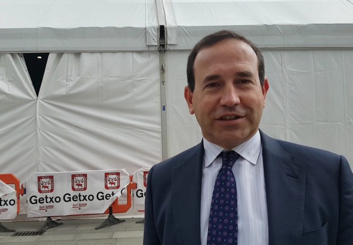 El PP recrimina al equipo de Gobierno la instalación de la carpa en la plaza de la Estación a pesar de la millonaria inversión en el  Getxo Antzoki