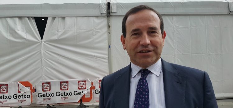 El PP recrimina al equipo de Gobierno la instalación de la carpa en la plaza de la Estación a pesar de la millonaria inversión en el  Getxo Antzoki