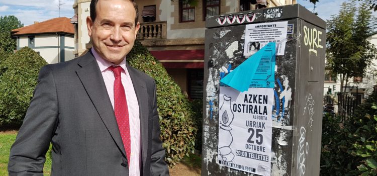 El PP de Getxo pide crear una ordenanza de Memoria, Dignidad y Justicia con las Víctimas del terrorismo