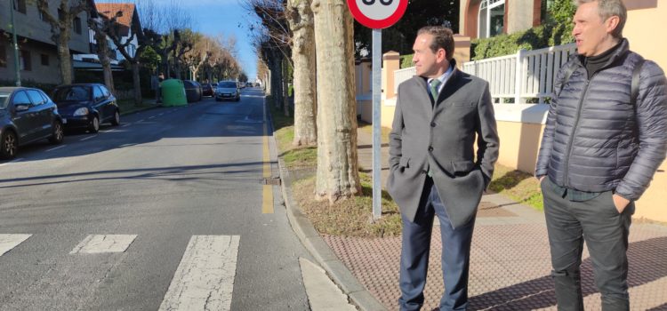 Andrade solicita instalar pasos de cebra elevados en la avenida de Leioa de Neguri