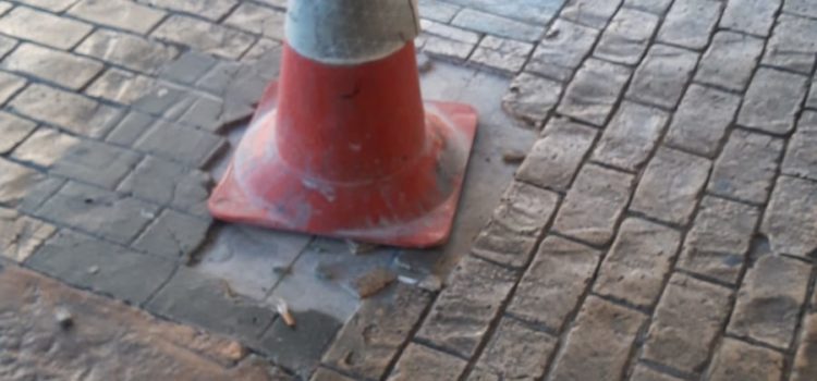 El PP de Getxo pide una solución definitiva para los soportales de la Plaza del Puente Colgante