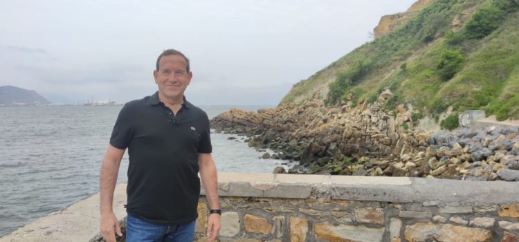 El PP de Getxo apuesta por la construcción de un paseo marítimo costero entre el final del Puerto Viejo y la playa de Arrigunaga