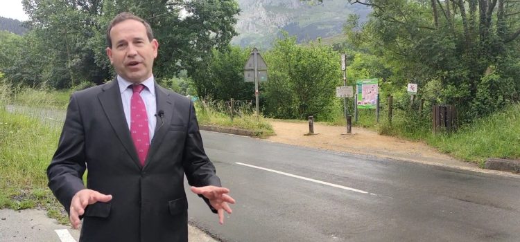 El PP propone levantar un puente peatonal y ciclable sobre la BI-4332 a su paso por la vía verde de Arrazola