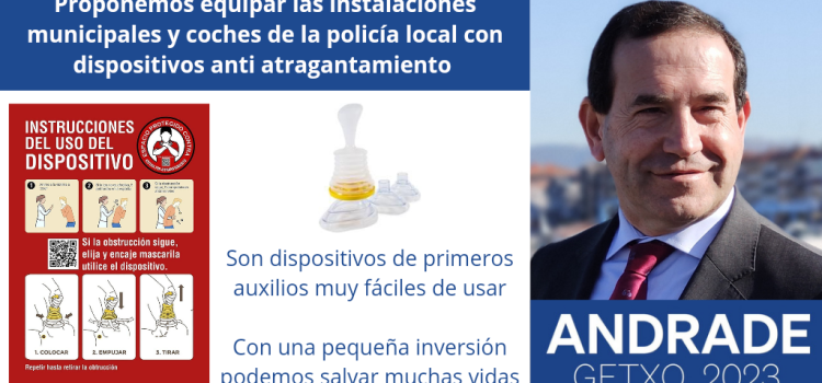 El PP de Getxo pide equipar todos los  edificios e instalaciones públicas con  dispositivos anti atragantamientos