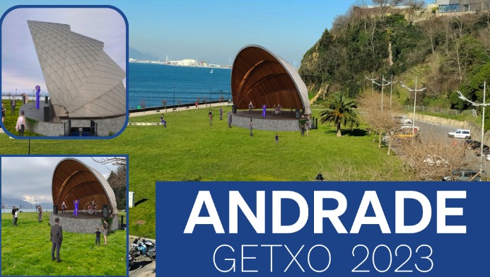 El PP de Getxo presenta su proyecto de una Concha Acústica para el Puerto Viejo de Algorta