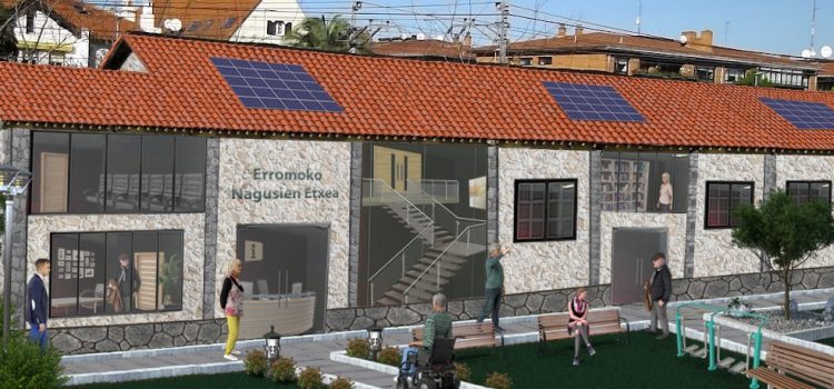 Andrade presenta su proyecto para Errekagane con una nueva Nagusien Etxea y amplias zonas verdes
