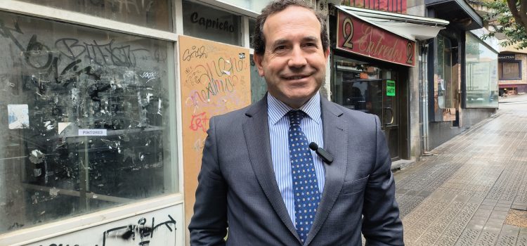 Andrade se compromete a poner en marcha una batería de medidas de apoyo al comercio y la hostelería para revitalizar Getxo