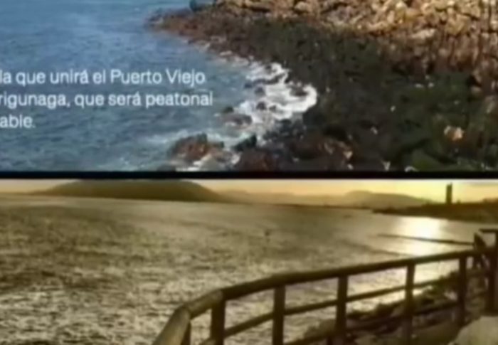 Andrade se compromete con la sostenibilidad y plantea rehabilitar el Puerto Viejo, un Plan de Protección para Azkorri, un paseo en el humedal de Bolue y un paseo fluvial por el Gobela