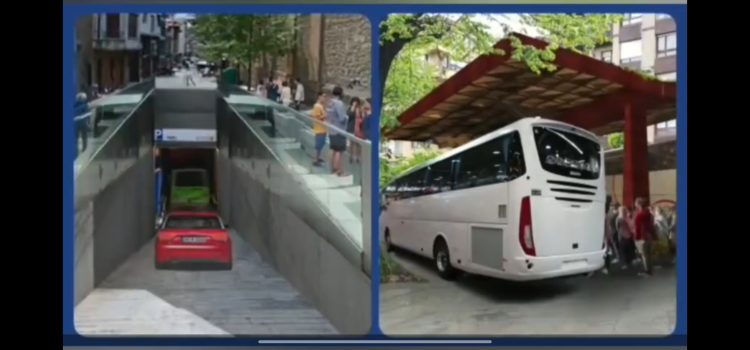 Andrade propone instaurar líneas de autobús urbano, rampas mecánicas y convertir la antigua gasolinera en una parada de autobús cubierta